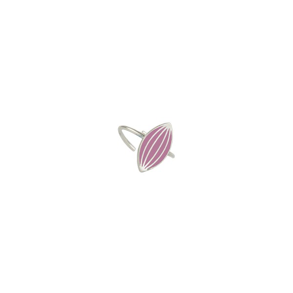 Δαχτυλίδι "Stripes" Ροζ