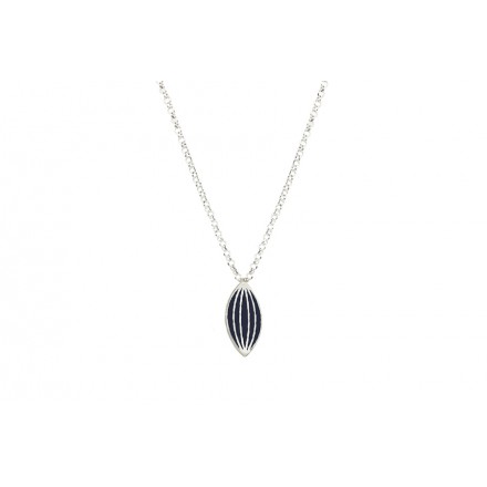 Necklace "Stripes" Black