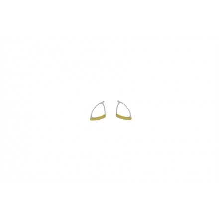 Earrings "Small Thread" Gold