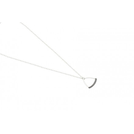 Necklace "Thread" Black Platinum