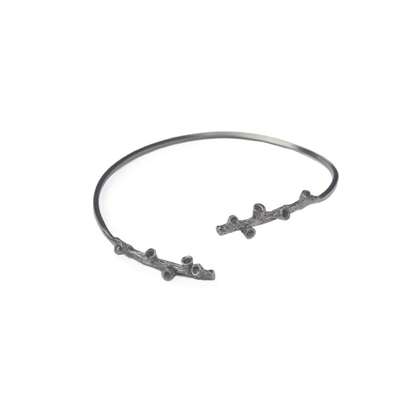 Bracelet  "Autumn Sprigs" 2 Black Platinum