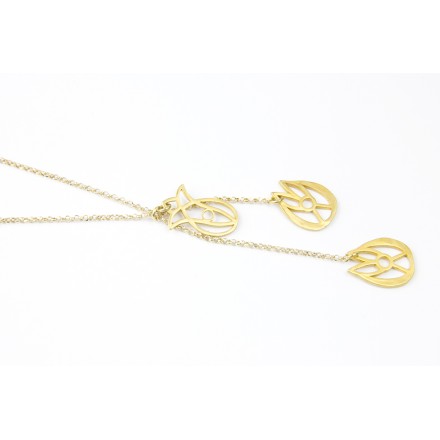Necklace "Tulip" Gold