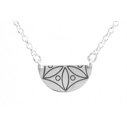 Necklace "Ancient coins" Flower