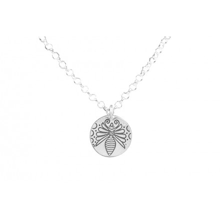 Necklace "Ancient coins" Bee