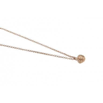Necklace Autumn "Koukounari" Pink Gold