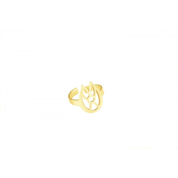 Δαχτυλίδι "Τουλίπα" Χρυσό