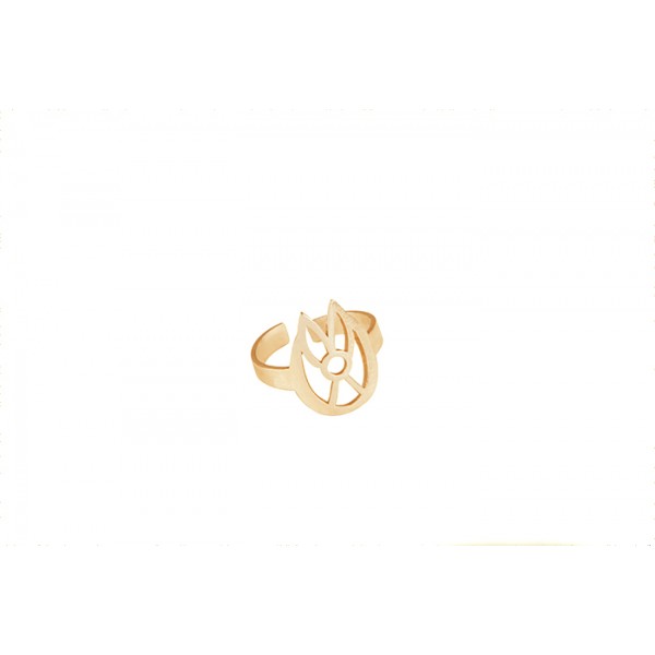 Ring "Tulip" Pink Gold