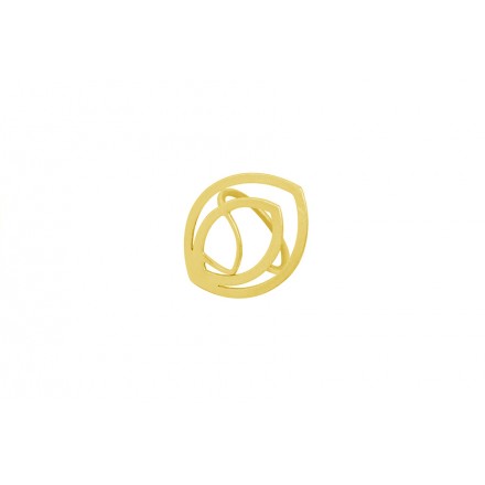 Δαχτυλίδι Χαμένη Απλότητα 2 Χρυσό