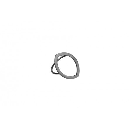 Δαχτυλίδι Χαμένη Απλότητα 4 Μαύρη Πλατίνα