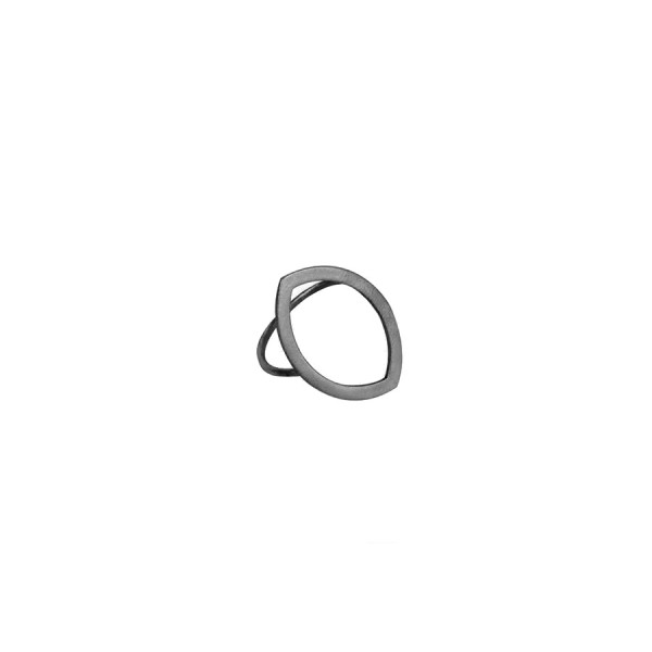 Δαχτυλίδι Χαμένη Απλότητα 4 Μαύρη Πλατίνα