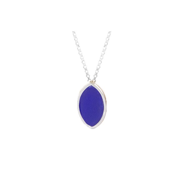 Necklace "Rainbow" Dark Blue