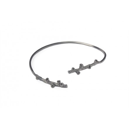 Bracelet  "Autumn Sprigs" 2 Black Platinum