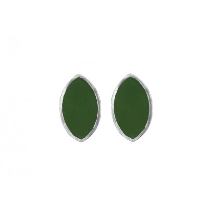 Σκουλαρίκια "Ουράνιο Τόξο" Πράσινο